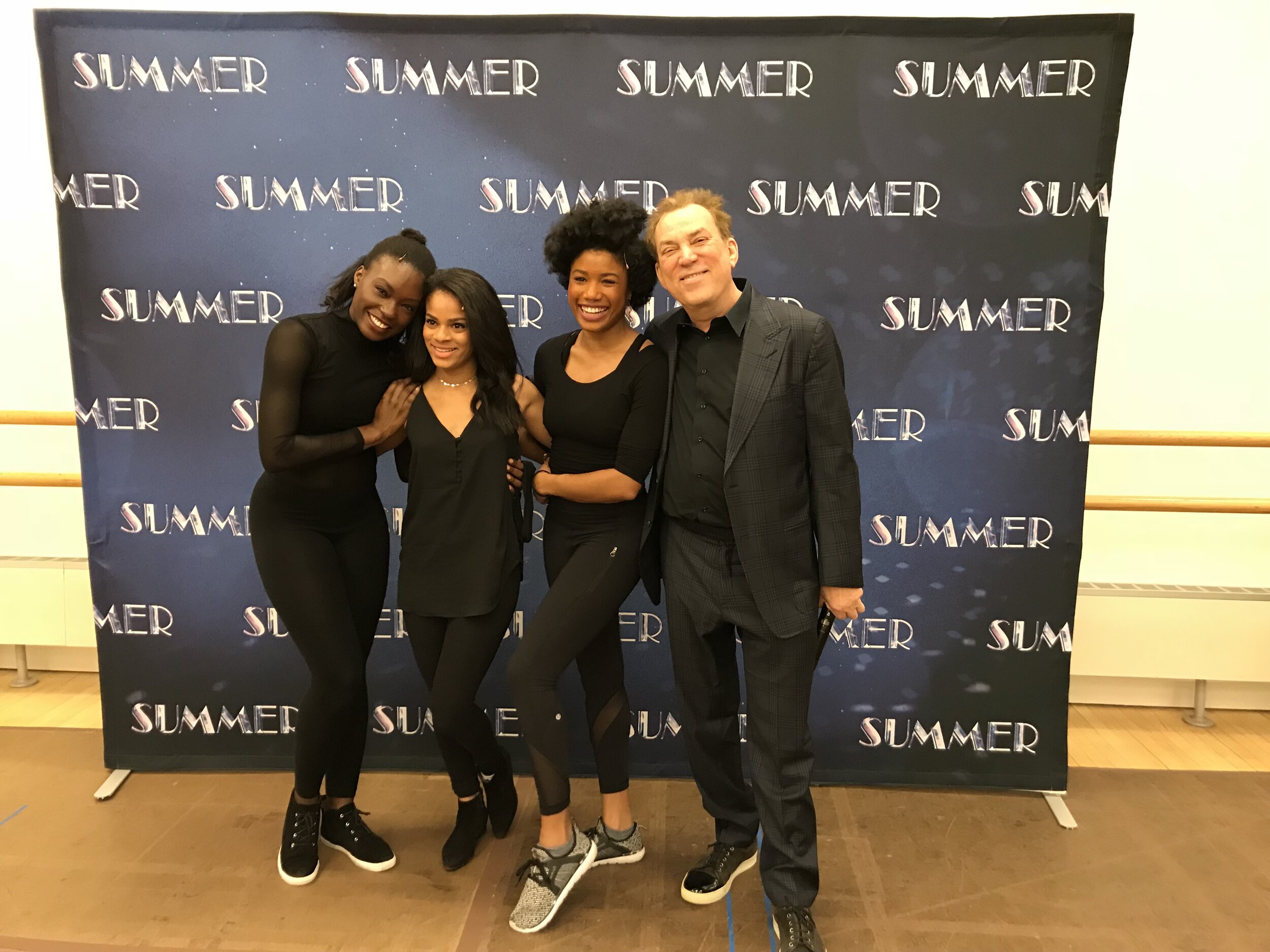 Press day for Summer: The Donna Summer Musical