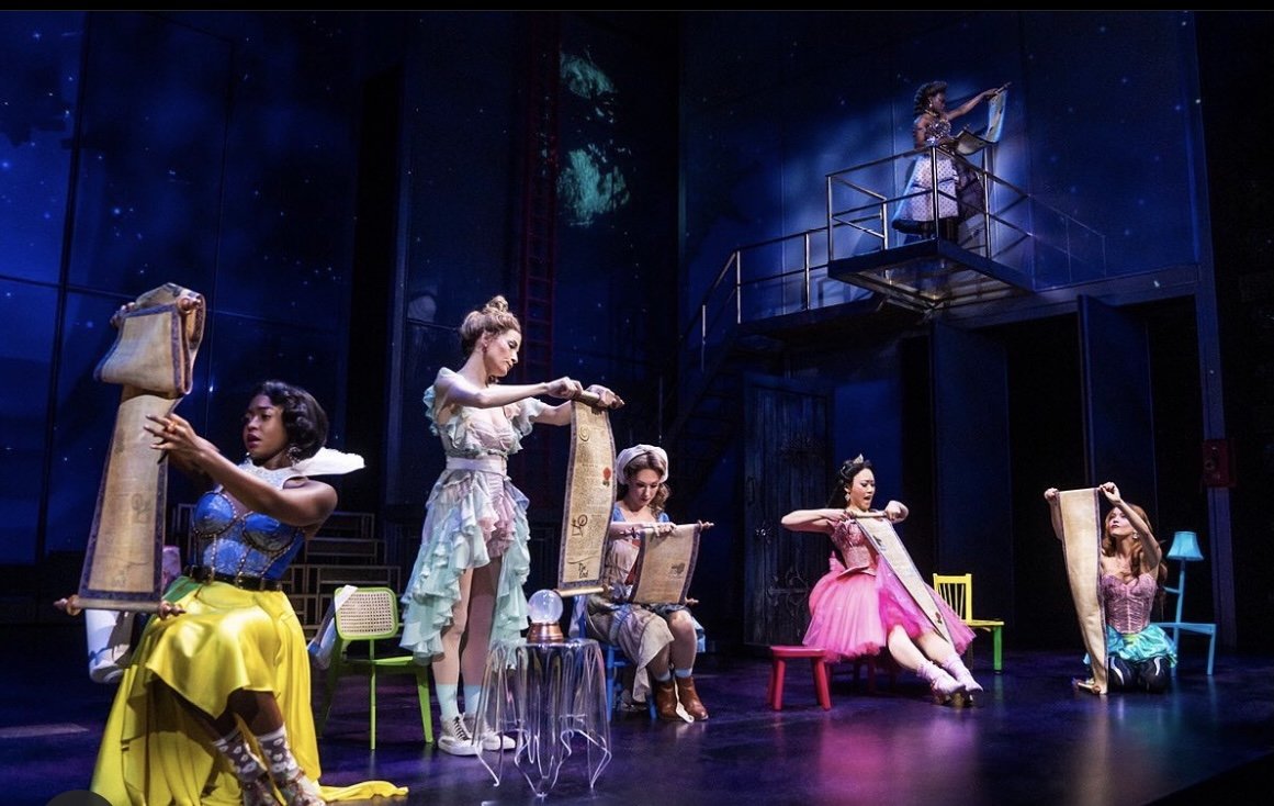  As Rapunzel (top right) in the world premiere  of ONCE UPON  A ONE MORE TIME at Shakespeare Theatre Company 