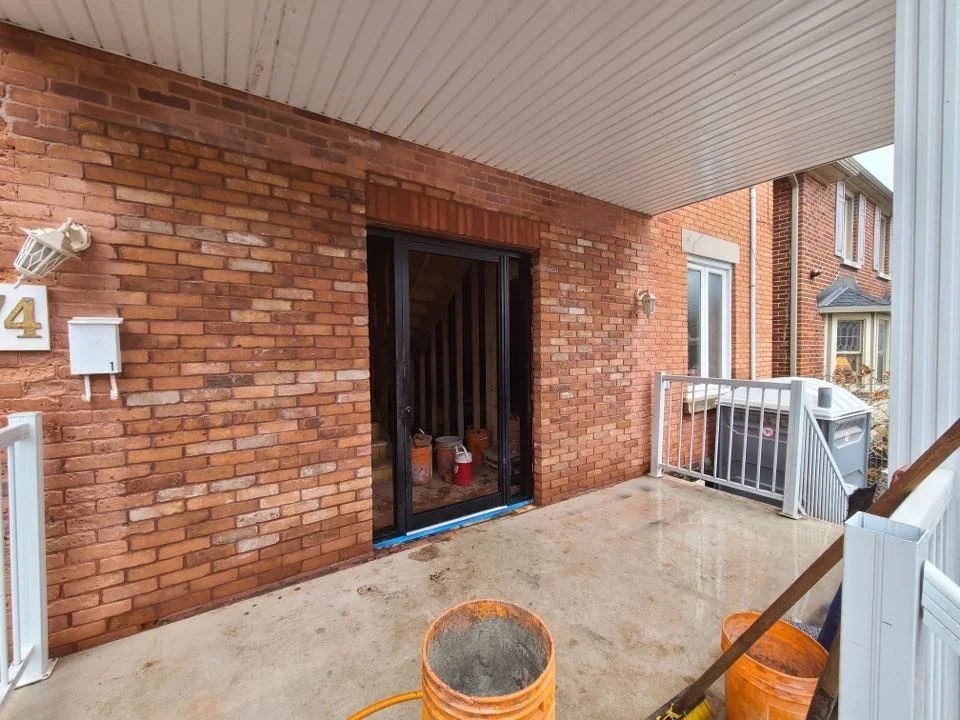 What damages masonry structures?