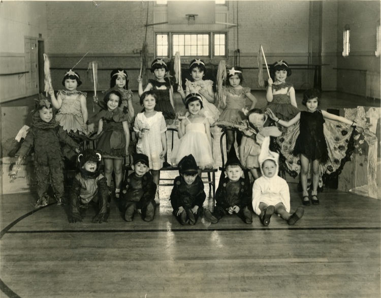 Neighborhood House Nursery School in Costumes