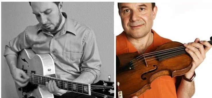 Free Noontime Concert Jazz with violinist Eddie Parente and Bossa Nova and Brazilian guitarist Ben Graves!