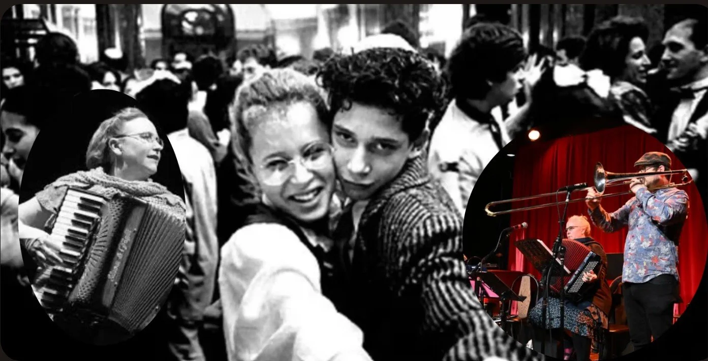 Christina and the Zamlers, Yankl Falk, Maia Brown: Tantshoyz (Dance Party), with live music!