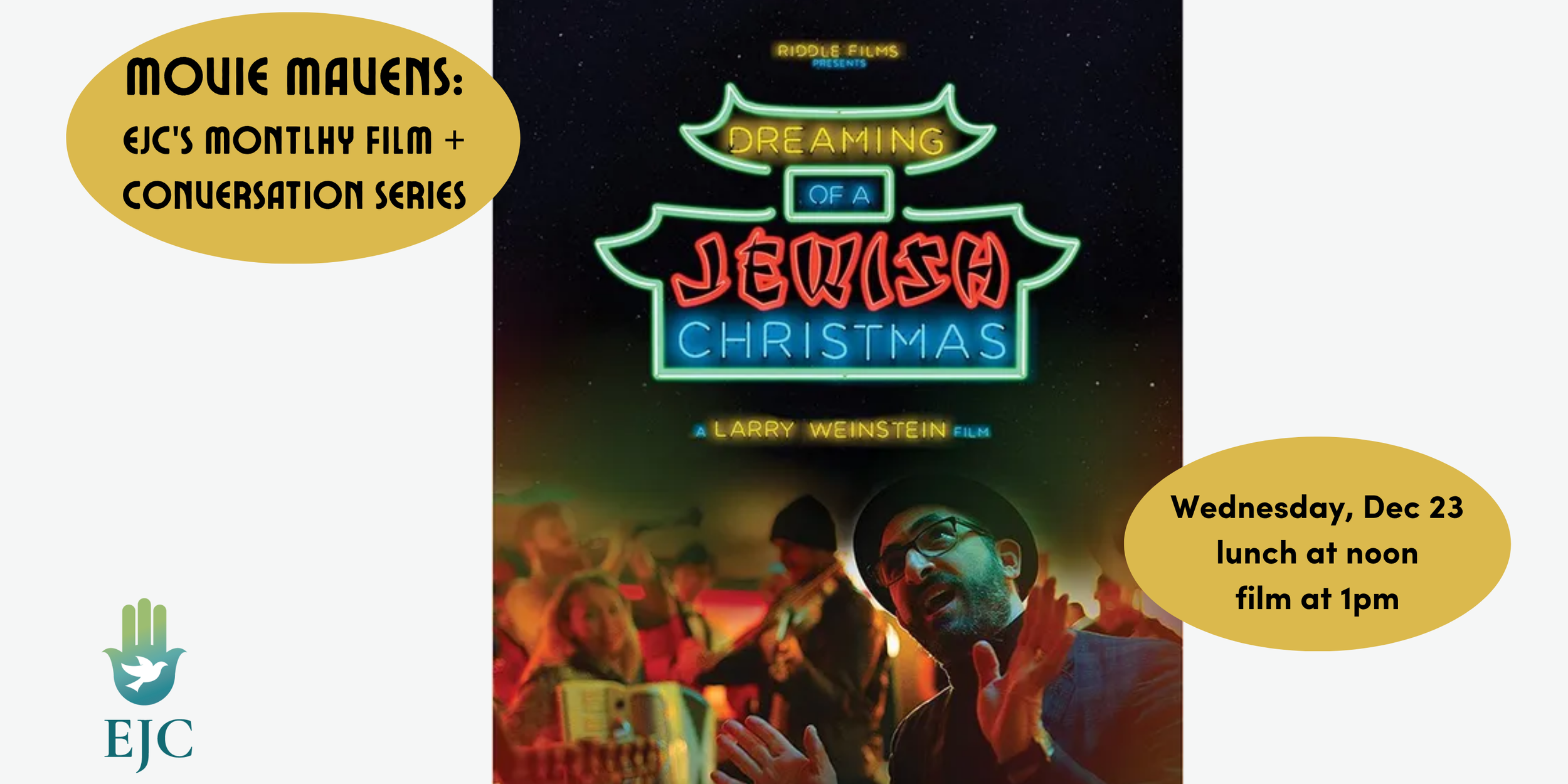 EJC Movie Mavens present: Dreaming of a Jewish Christmas
