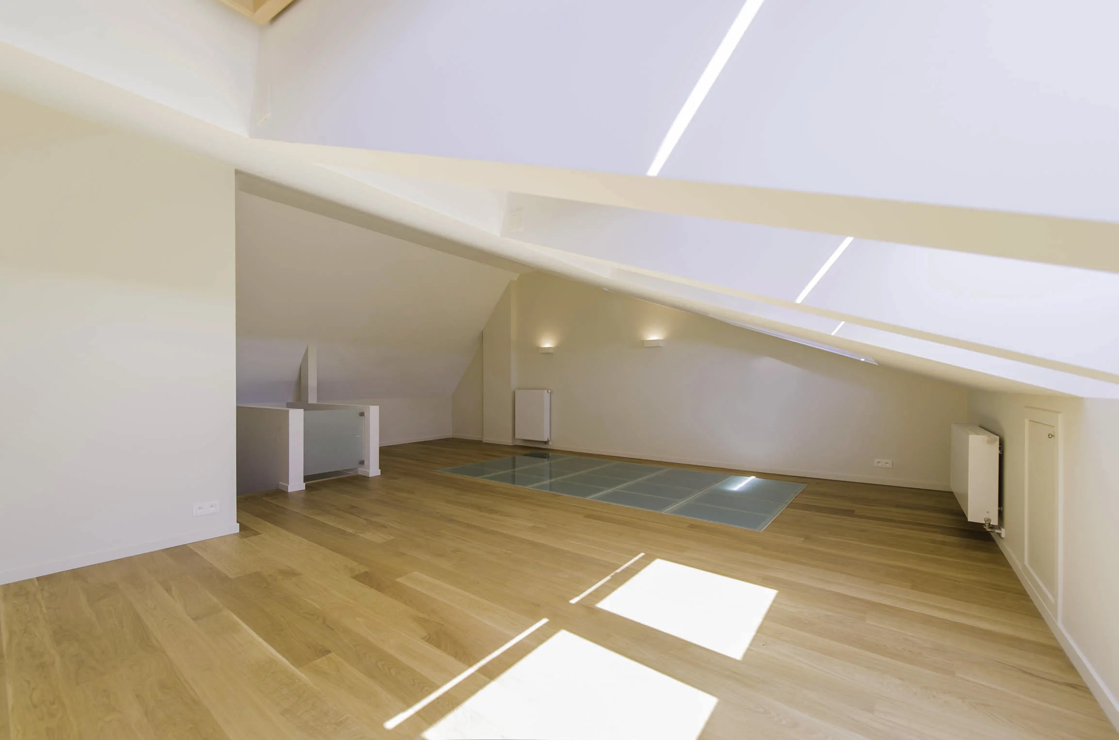 -The newly converted loft, perfect for games and movie night-