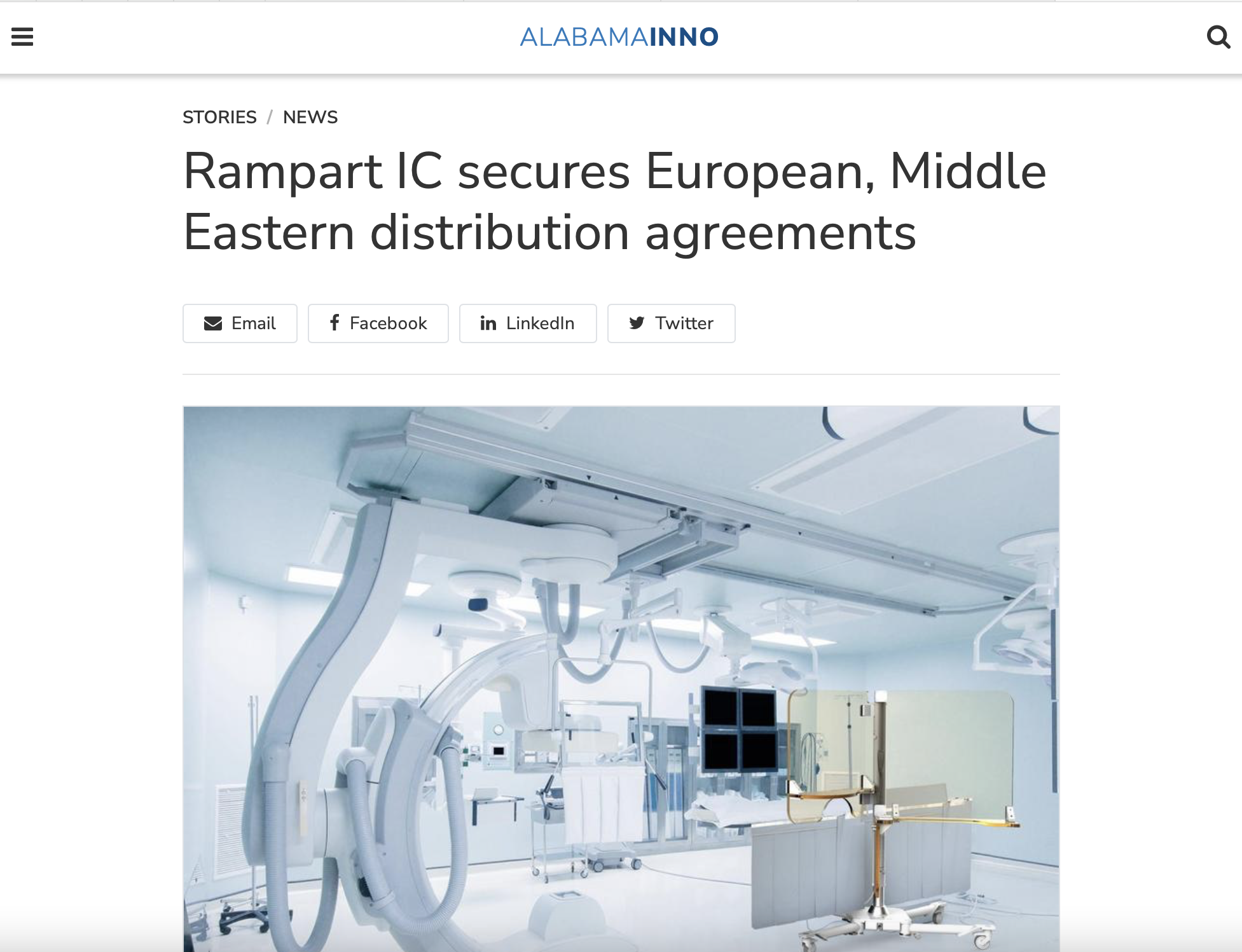 Rampart IC Obtains European and Middle Eastern Distributors 