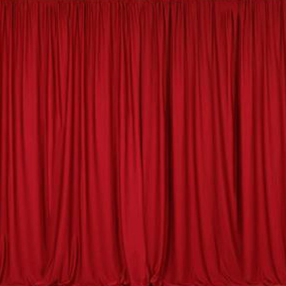 Red Poly Pipe &amp; Drape