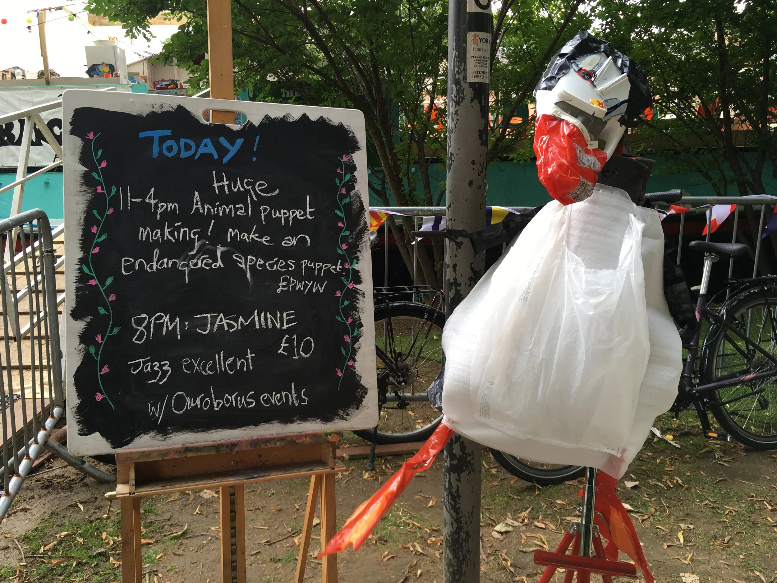  Endangered Species Puppet Making with Risky Things Theatre 