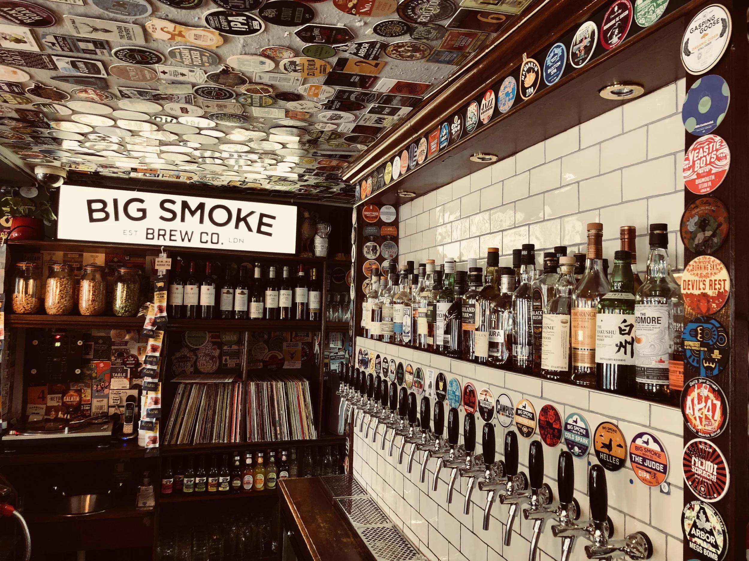 Big Smoke Brew Co Craft Beer Pub In Chichester — The Hole In The Wall