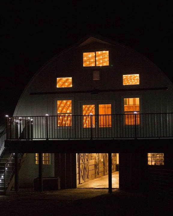 Our beautifully restored Hayloft is'nt just a destination, it's an escape. 

Join us for a peaceful evening yoga class. 

Start with a glass of wine, take a tour of the 40-acre horse ranch, listen to the knickers and neighs of the horses as they turn