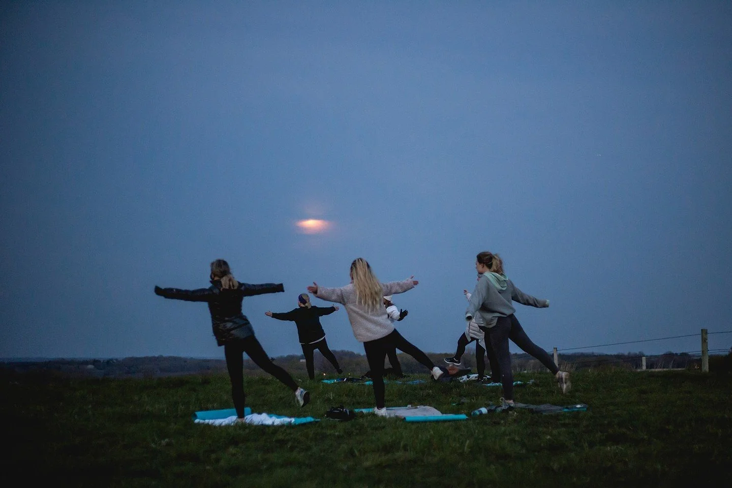 There is a specific kind of magic that only happens at dusk on the ranch. ✨🧘&zwj;♀️

Join us for Moonlight Yoga in the Horse Pasture&mdash;a truly immersive experience where you&rsquo;ll flow through a gentle session as the sun dips below the horizo