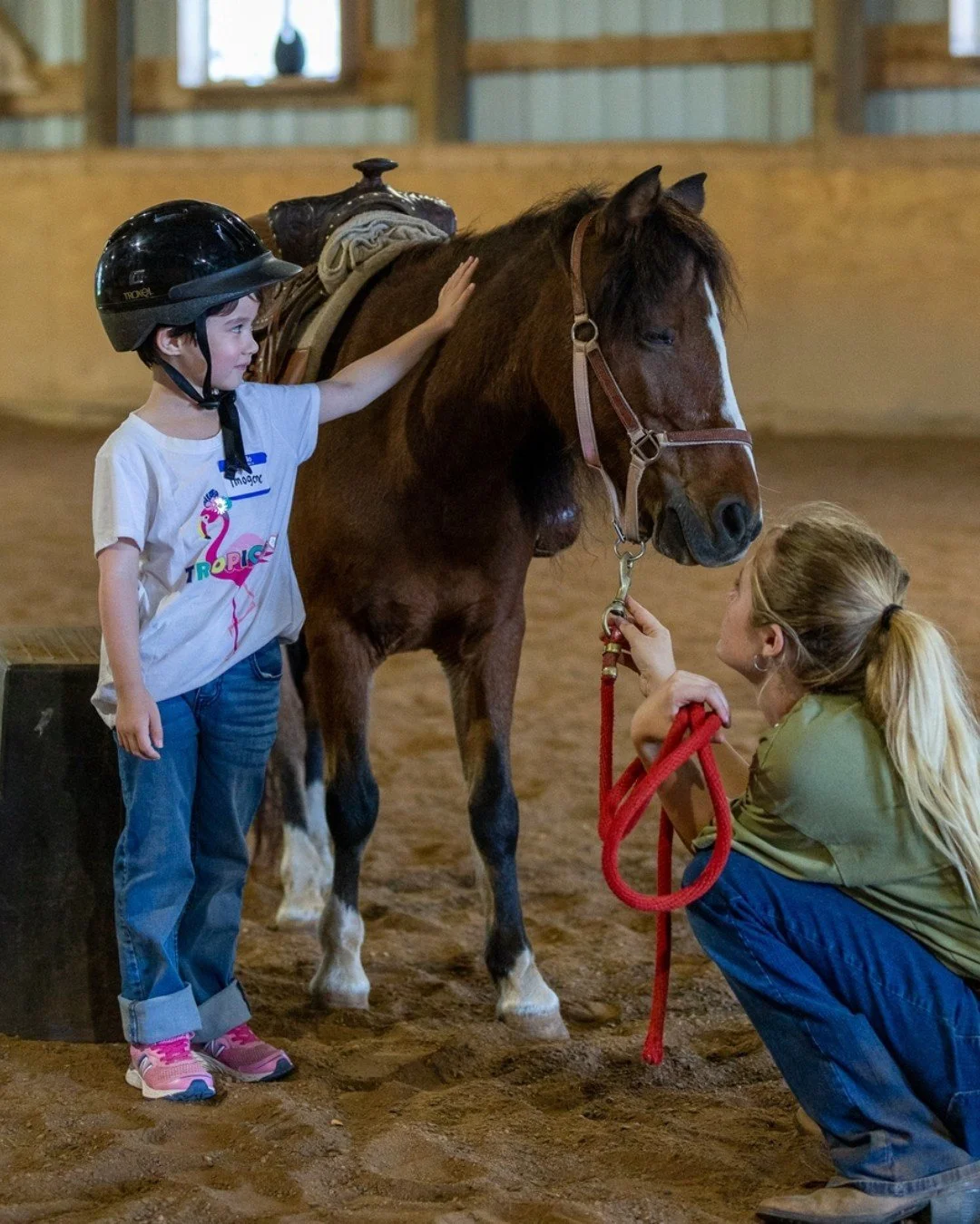 Dirt on the jeans, sun on the face, and a heart full of horse sense. ☀️

There&rsquo;s a special kind of magic that happens when you step away from the screens and into the stables. Just a short drive from St. Paul, but feels like a world away.

Happ