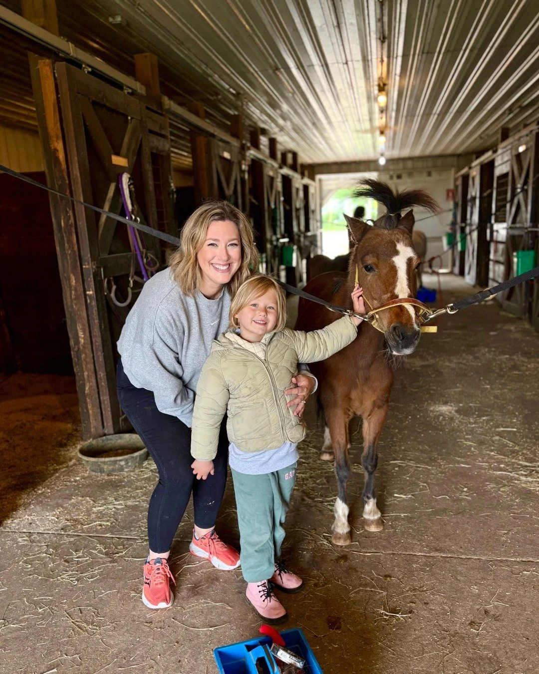 Galloping into the best summer yet at Mommy &amp; Me Ranch Camp.

Minnesota's premier destination for parents and children to enjoy horses together. 

Mommy &amp; Me Ranch camp is for parents and children who share a love of animals. 

Remaining spot