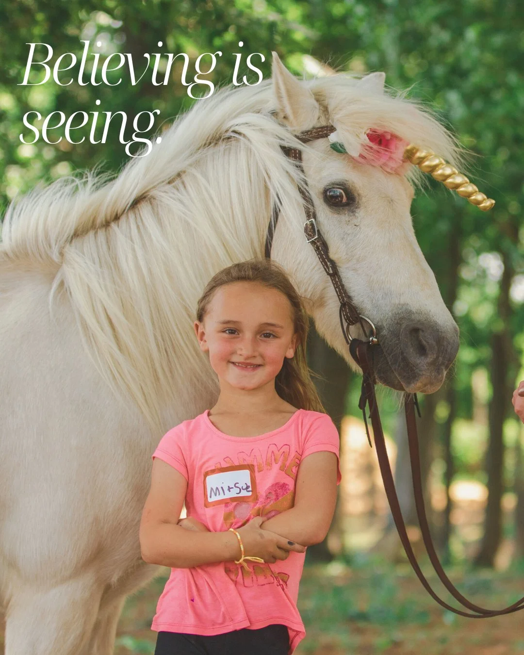 Did someone say... real unicorns? ✨

We&rsquo;re turning fairytales into reality this summer! Watch your little one&rsquo;s eyes light up as they groom, bond with, and ride our "unicorns" in an enchanted farm setting. It&rsquo;s more than a