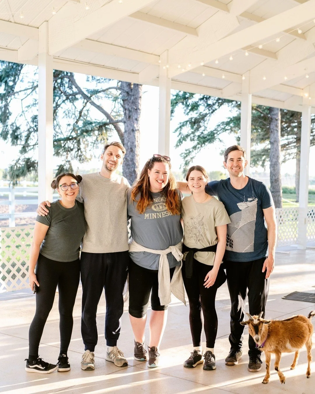 A curated escape for your favorite people, just minutes from St. Paul. Private goat yoga classes are a great way to celebrate life's milestones together. Laugh a lot and create lasting memories.

Tag someone you want to do goat yoga with.

#goatyoga 