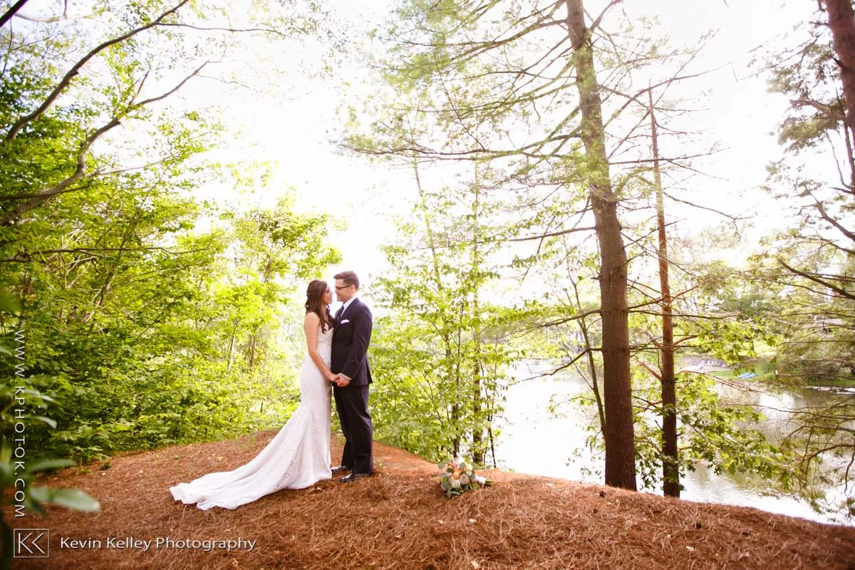 Pavilion on Crystal Lake Wedding — CT wedding photographer Kevin Kelley