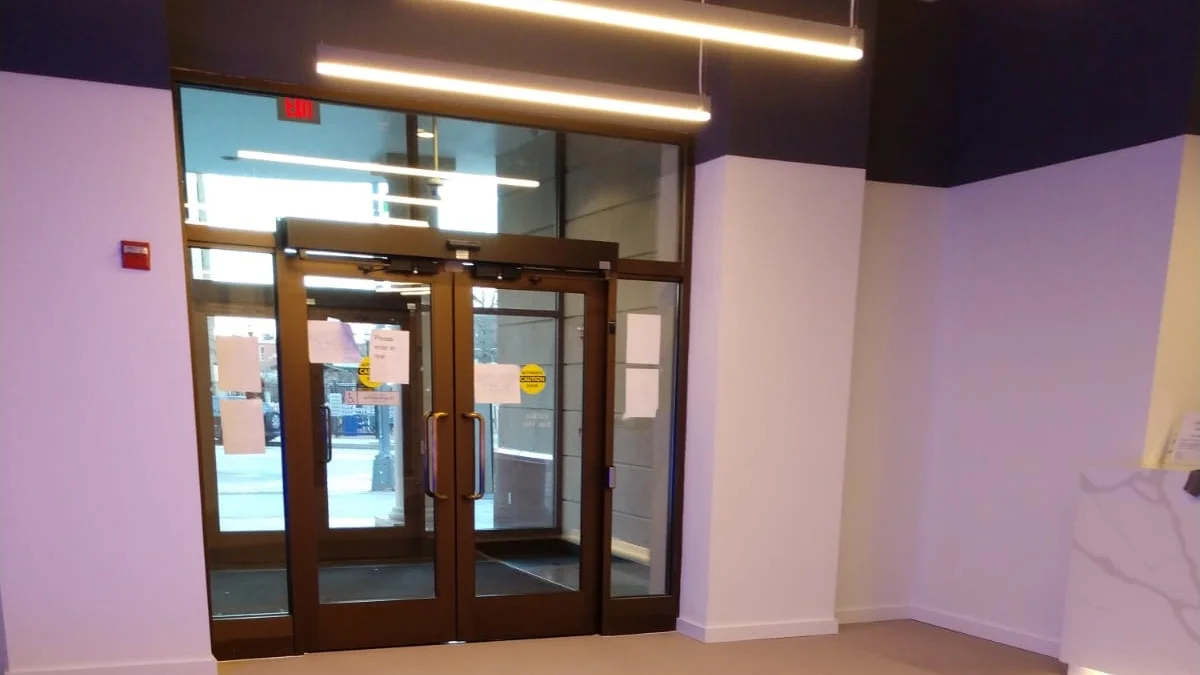 Lobby entrance