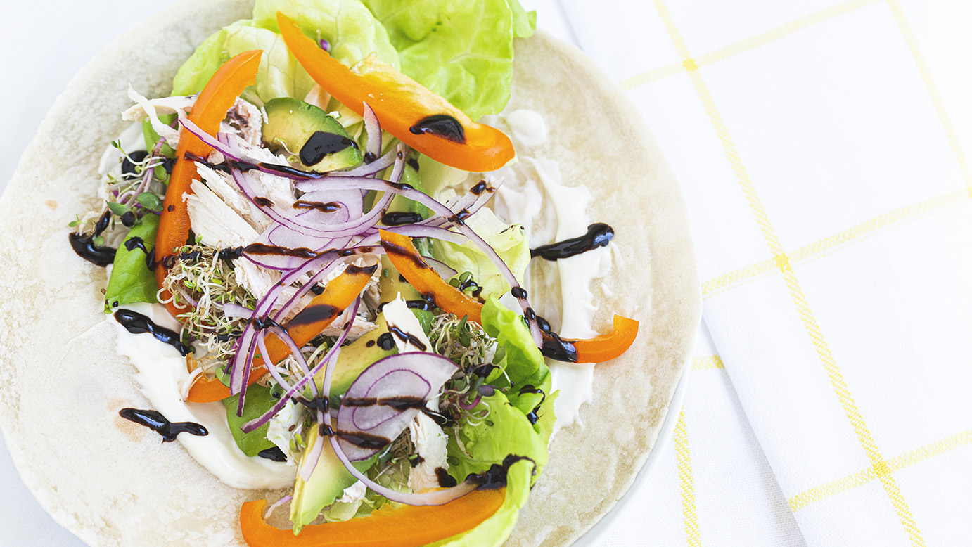 How To Make A Clean But Deeply Delicious Chicken Wrap
