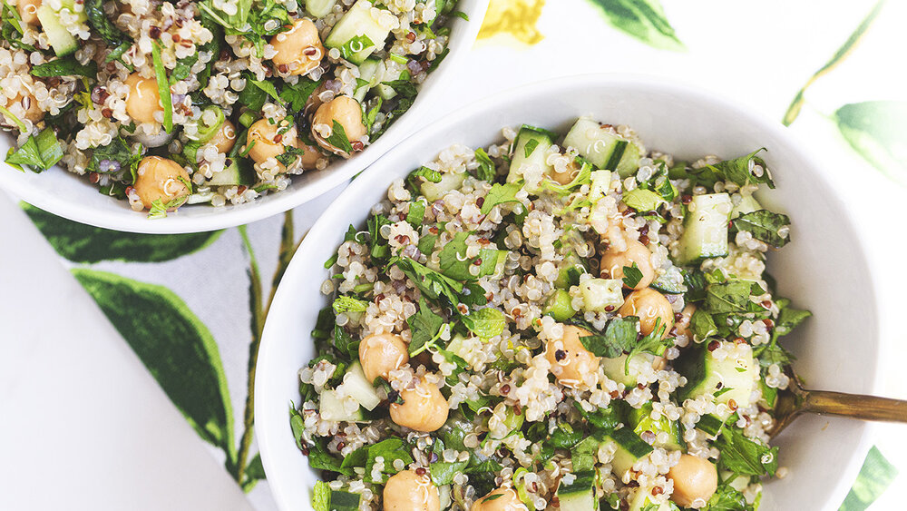How To Make No-Cook Lemony Quinoa Salad — The Candidly