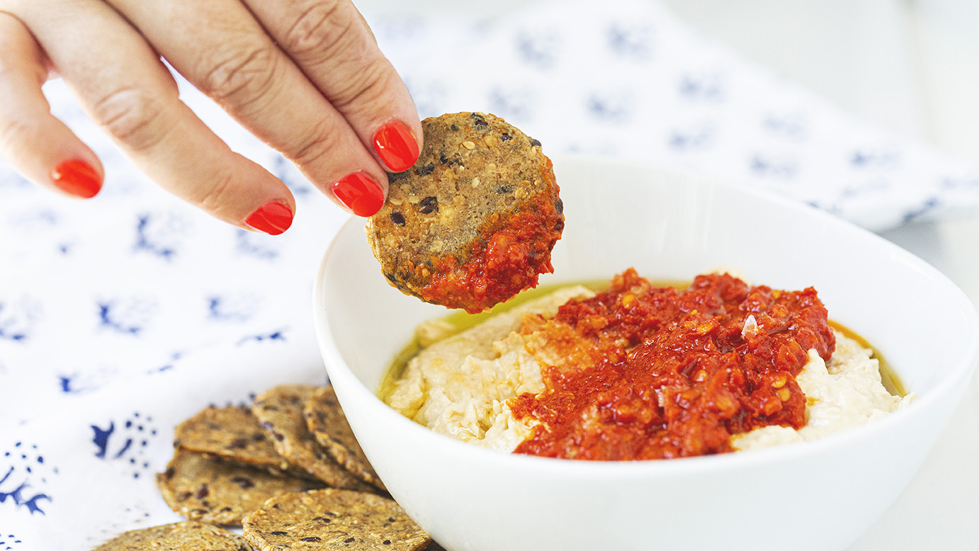 How To Make Zhoozhed Up Hummus With Harissa