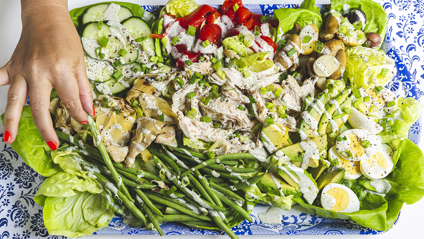 How To Make A Salad Platter for Dinner