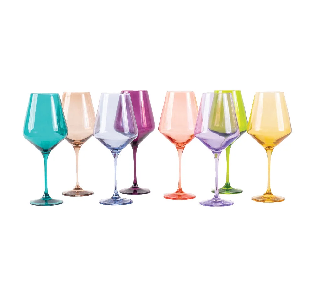 From Now On, We Will Only Drink Wine Out Of These Glasses 