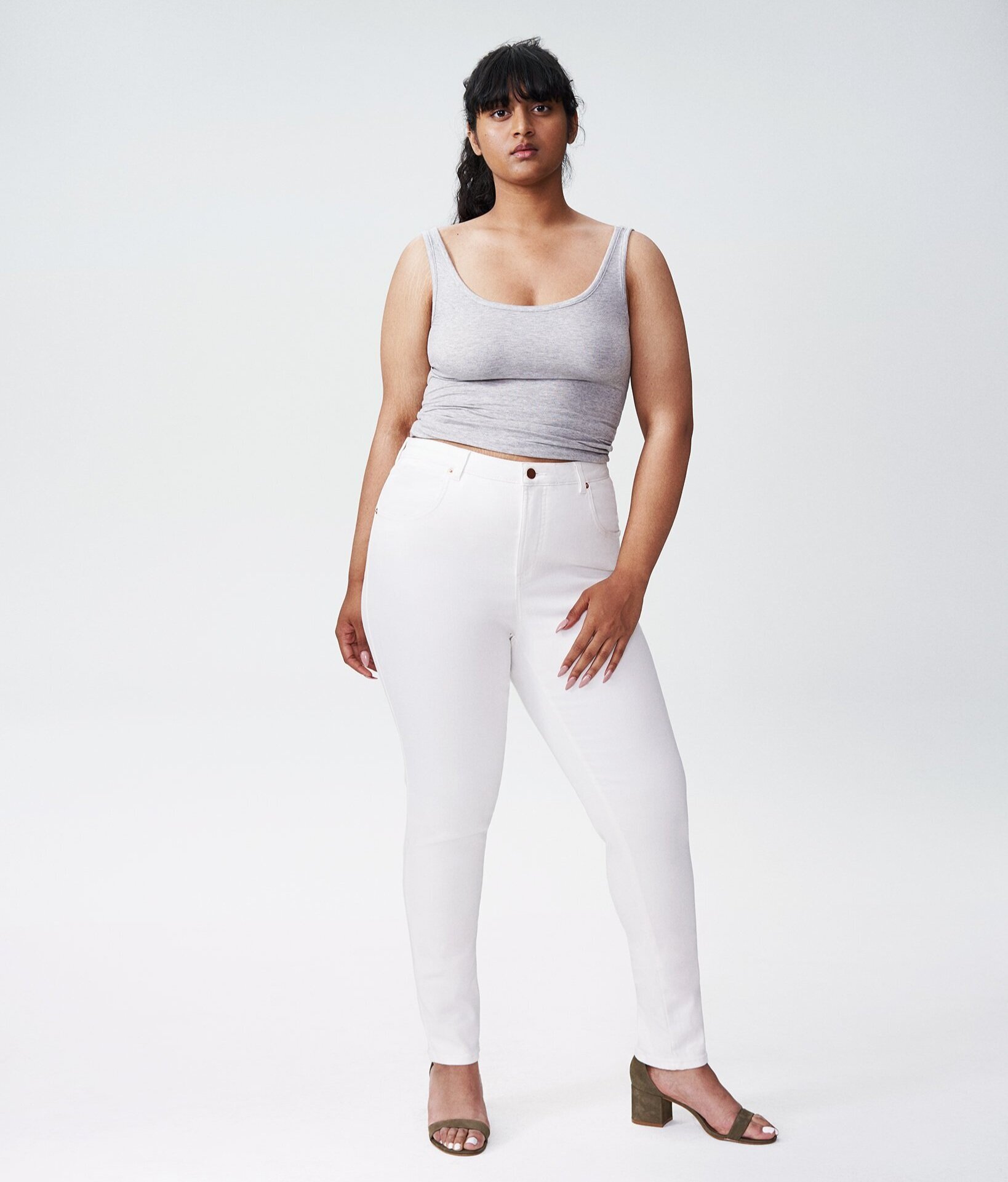 Geladen Site Line Mit freundlichen Grüßen high waisted jeans for big ...