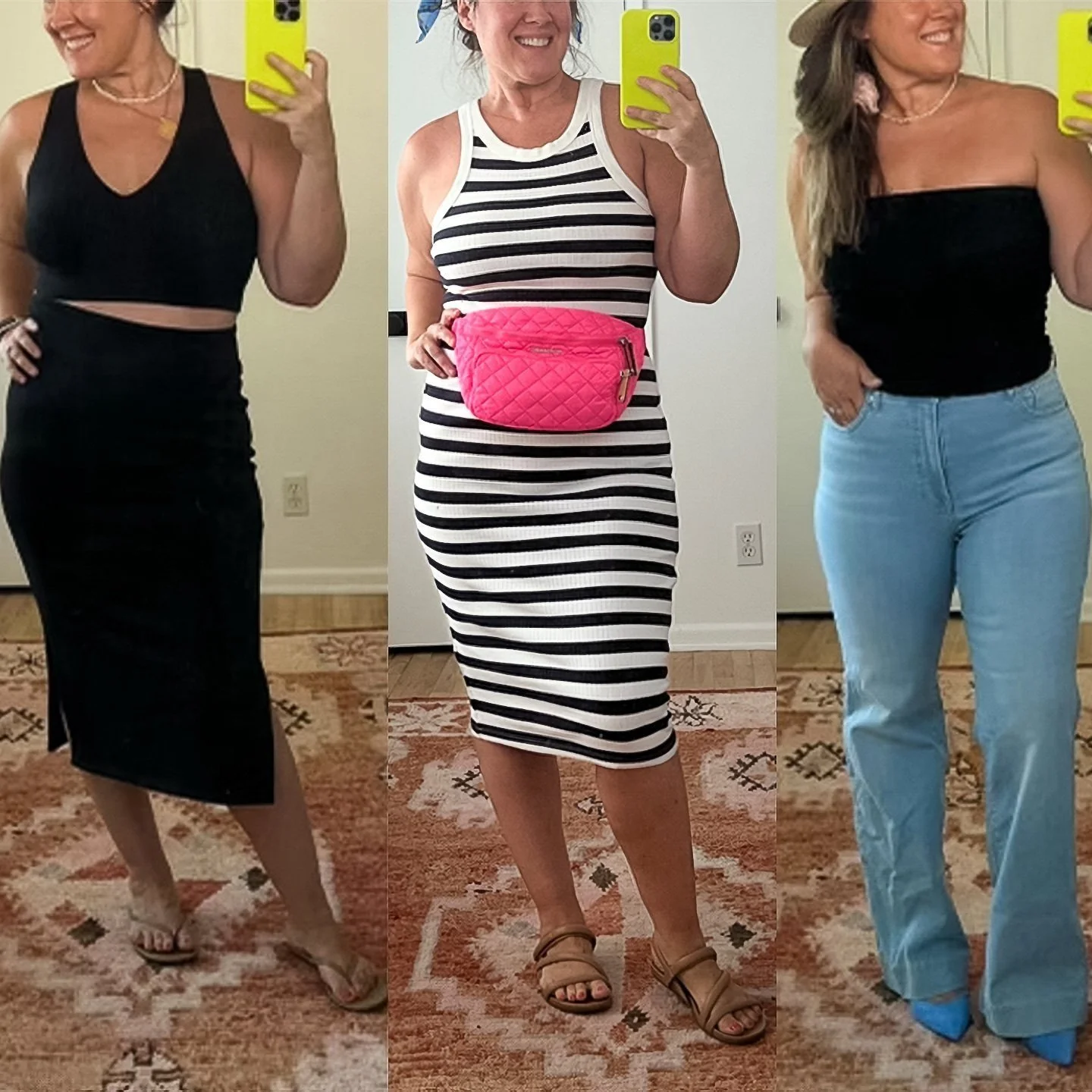 The 8 Essentials I Wear Constantly As A 40ish Lady Who Is Self-Conscious About Her Legs