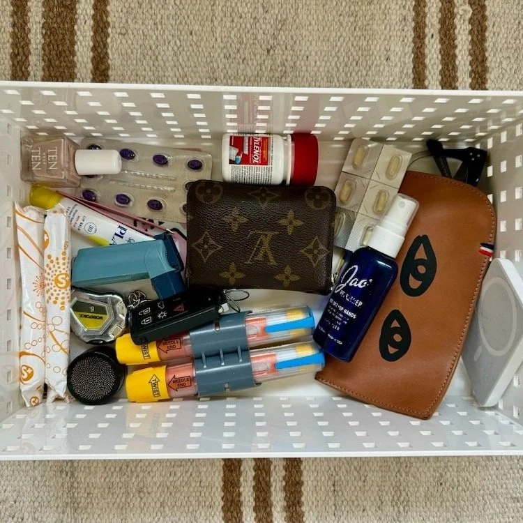 Have You Heard Of A PURSE BIN? You Haven’t Because I Just Invented It.