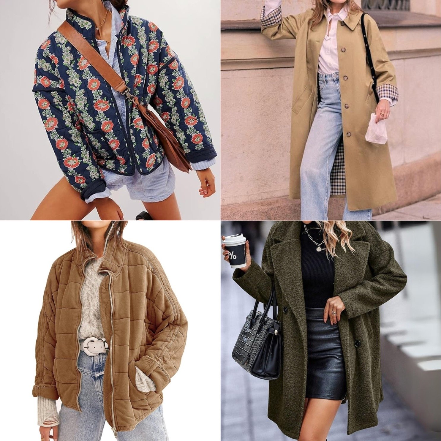 10 Chic Fall Coats In Our Carts. All On Amazon. All Under $70. But You’d Never Know It.