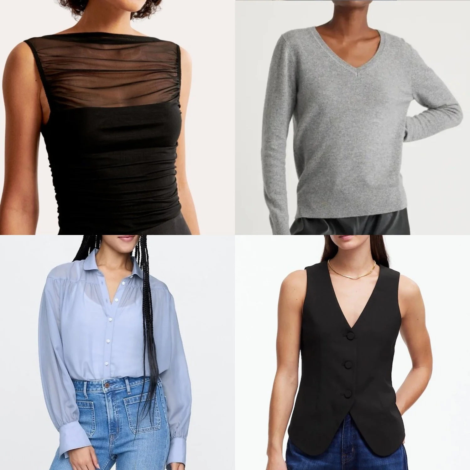 13 Chic Tops You Need For Weird, In-Between Seasons, All Under $50
