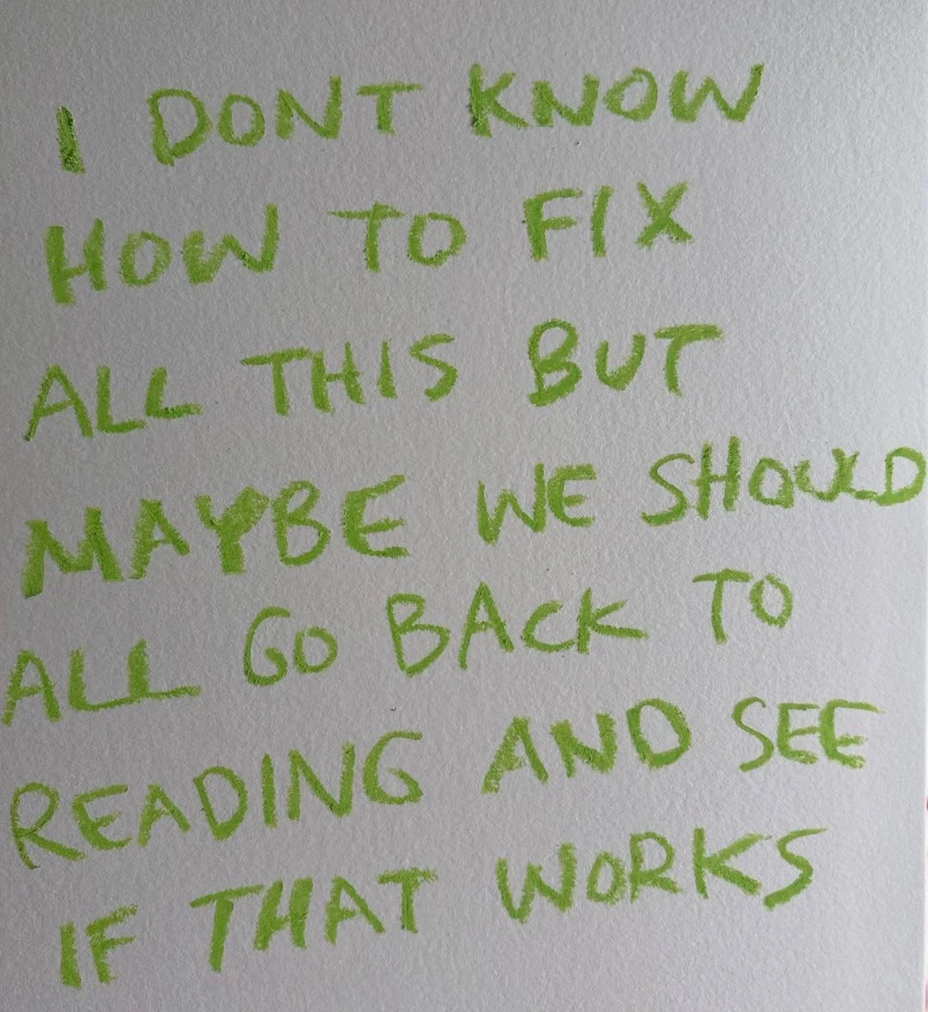 It can&rsquo;t hurt. 

#LetsTalkCandidly
Via @jordanklancaster