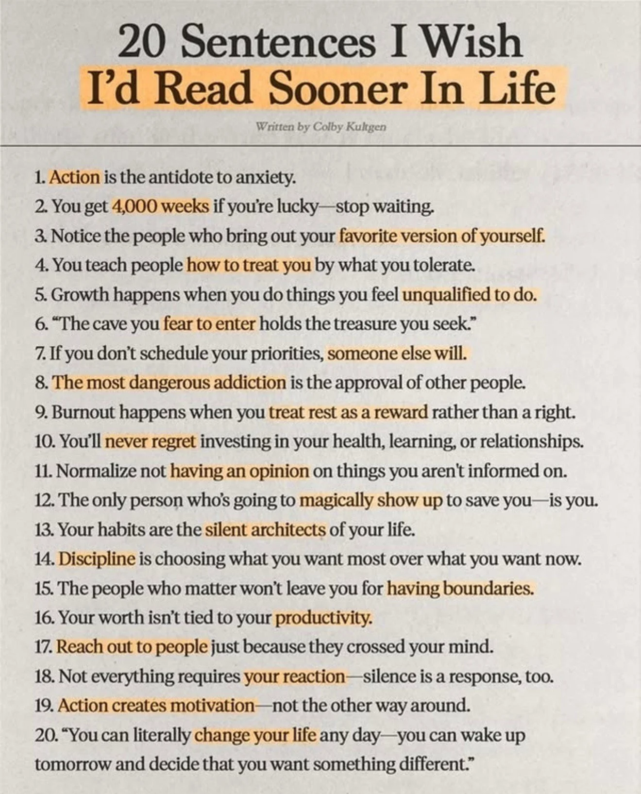 11 and 18 are the most eyebrow-raising for us. 

#LetsTalkCandidly
📸 via @growwithcolby