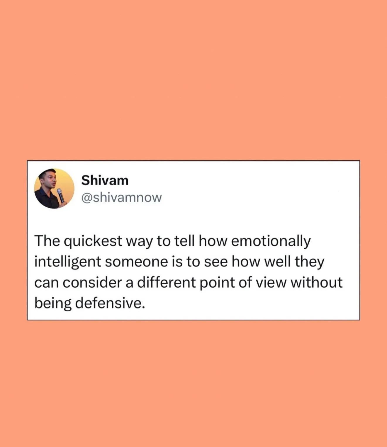 Note: do not test this in any comment section on any social media platform or your ability to feel connected to humanity will catastrophically plummet. 

#LetsTalkCandidly
Via @shivamnow
