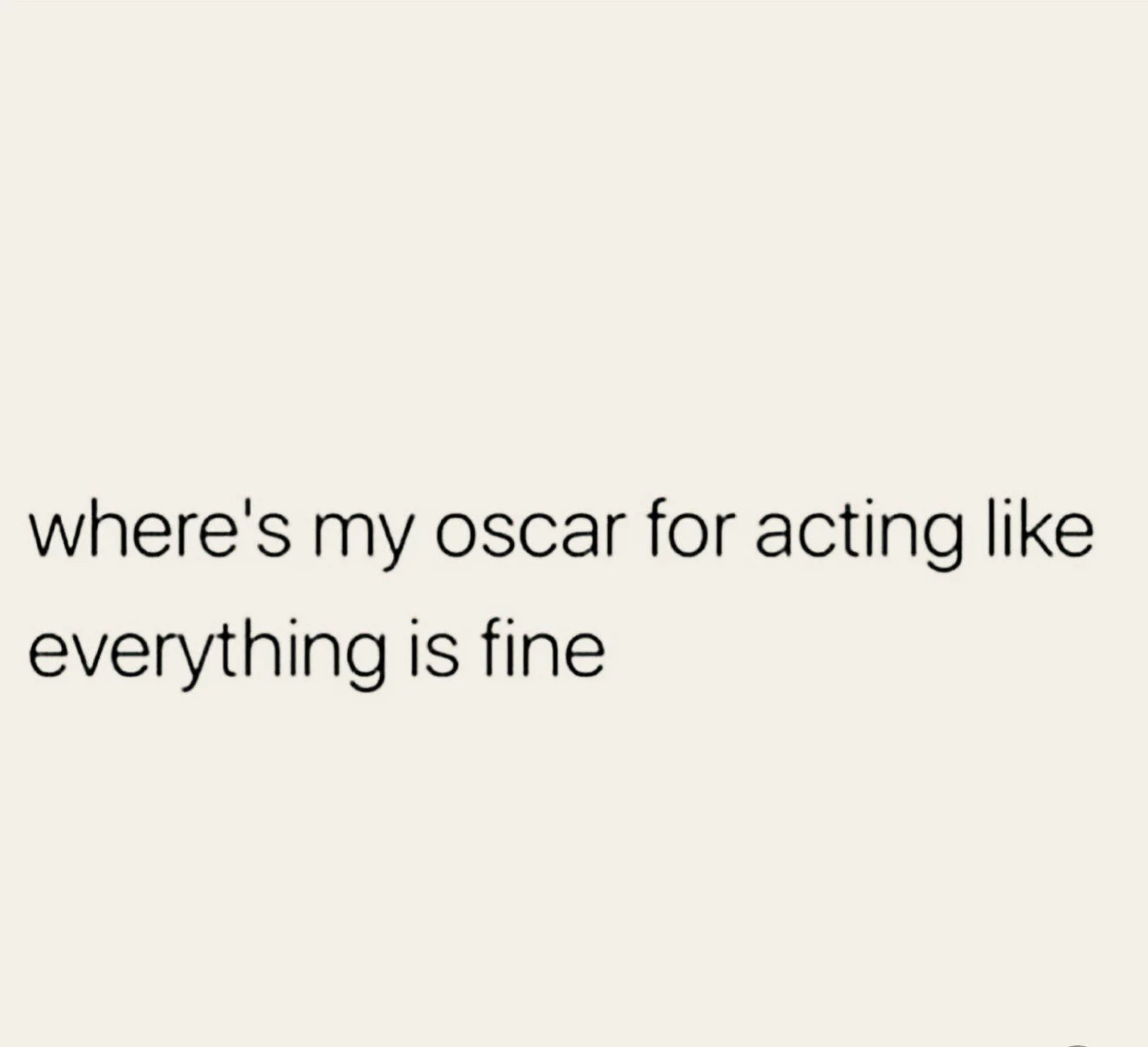 That cinematography win, though!

#LetsTalkCandidly
Via @mytherapistsays