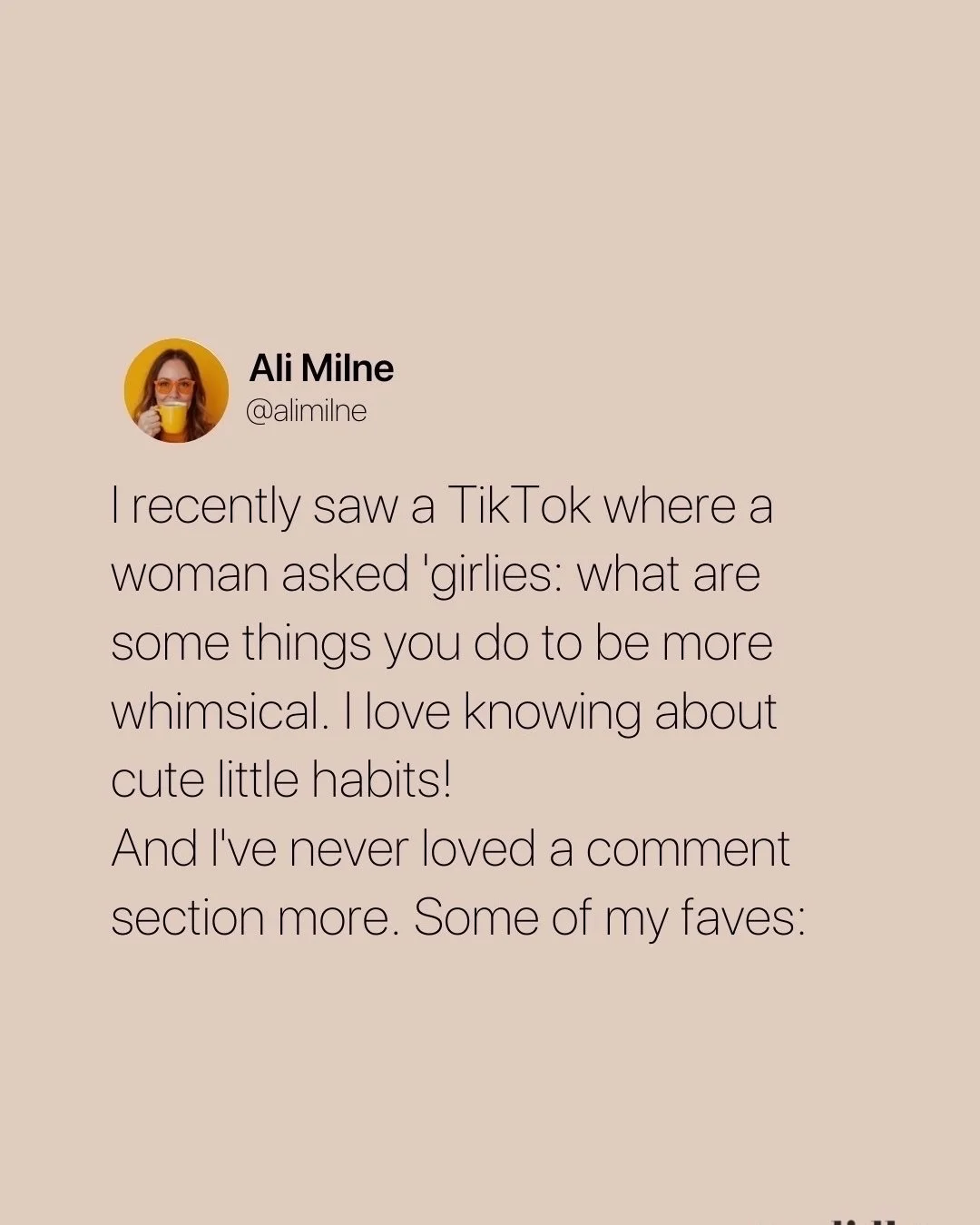 Just some good, clean, weird fun. 

#LetsTalkCandidly
Via @alimilne