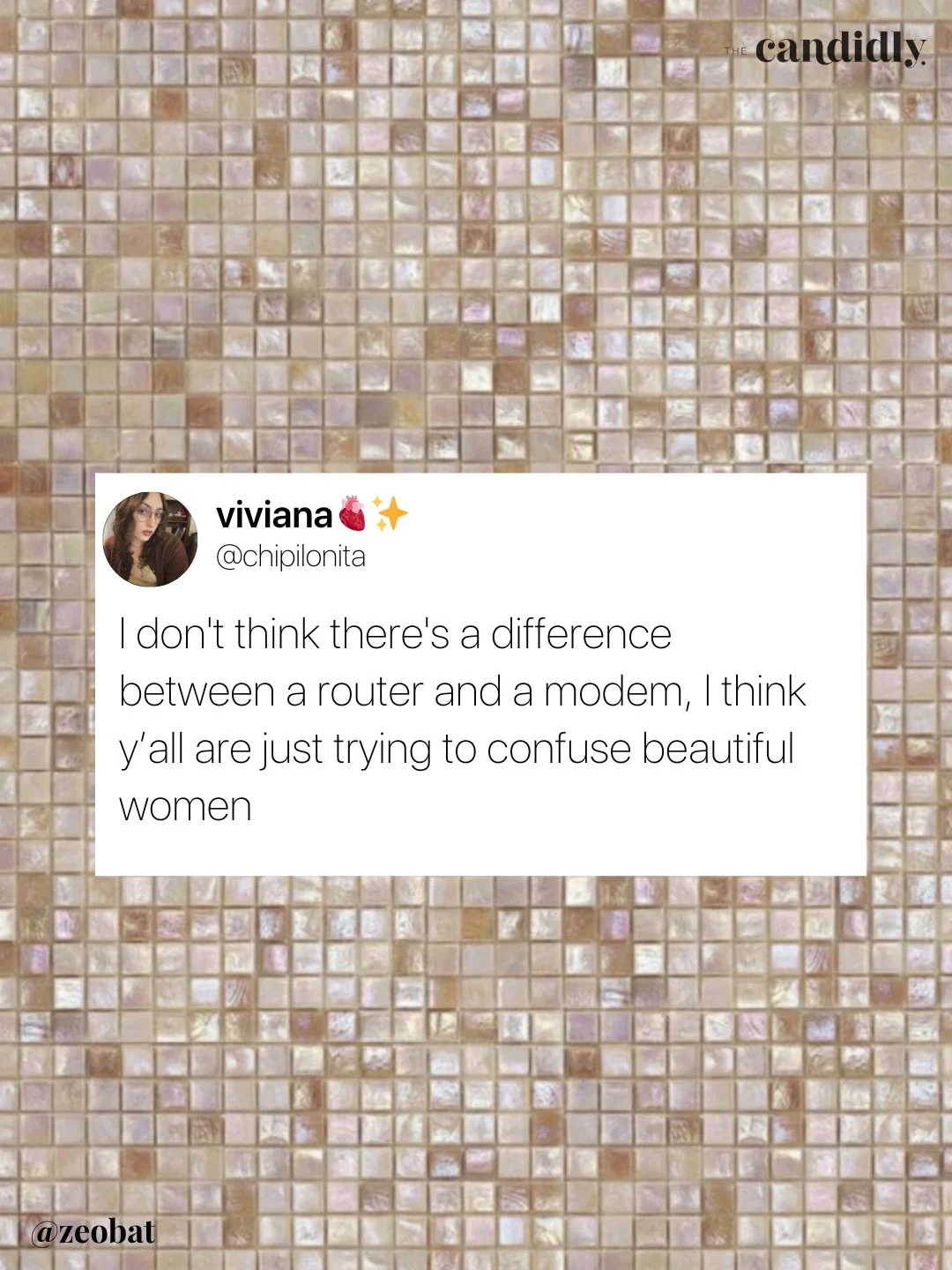 Seems extremely likely!

#LetsTalkCandidly
Via @chipilonita