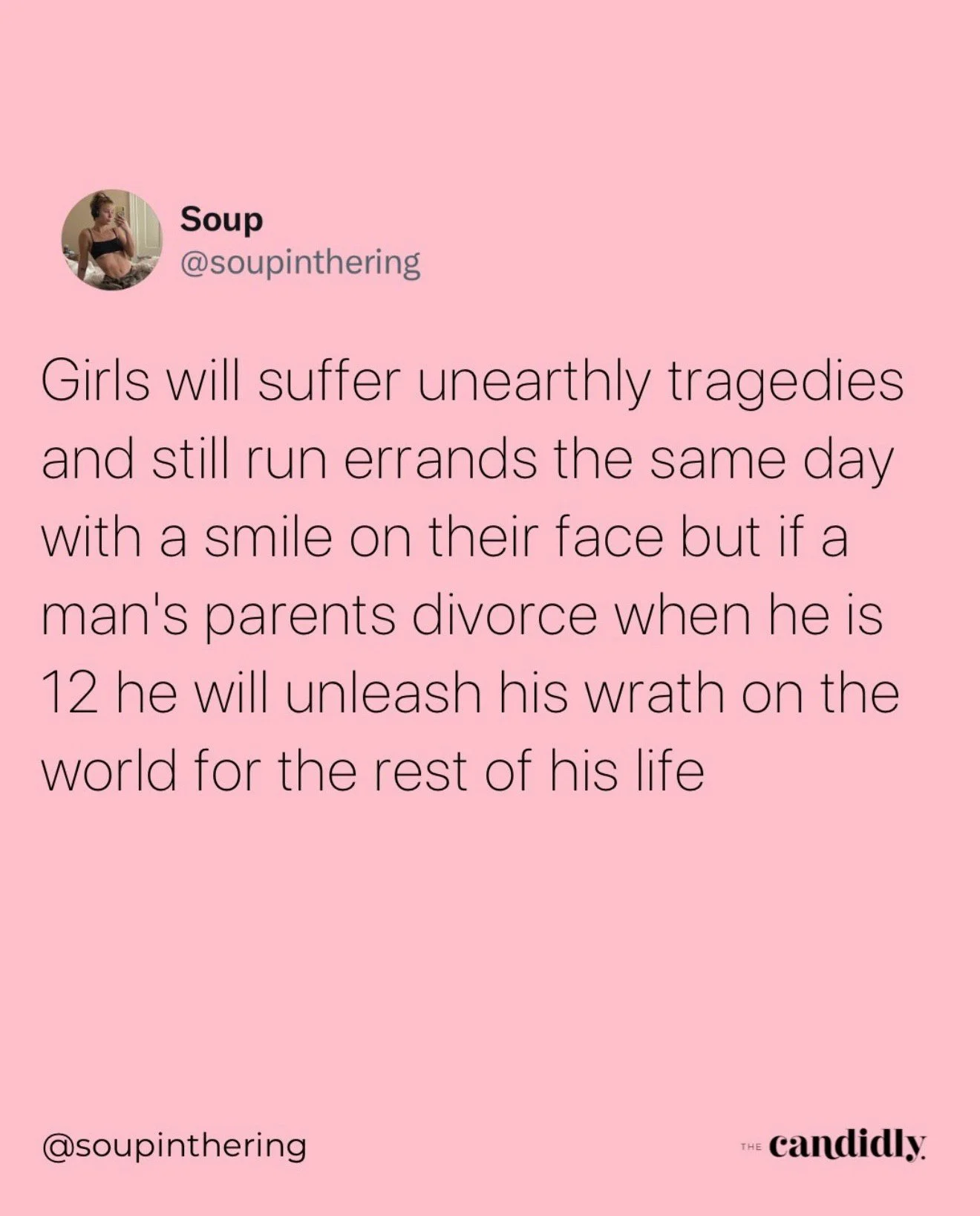 They also emerge from the kitchen having done the dishes and await their medal. We love you, men!

#LetsTalkCandidly
Via @soupinthering
