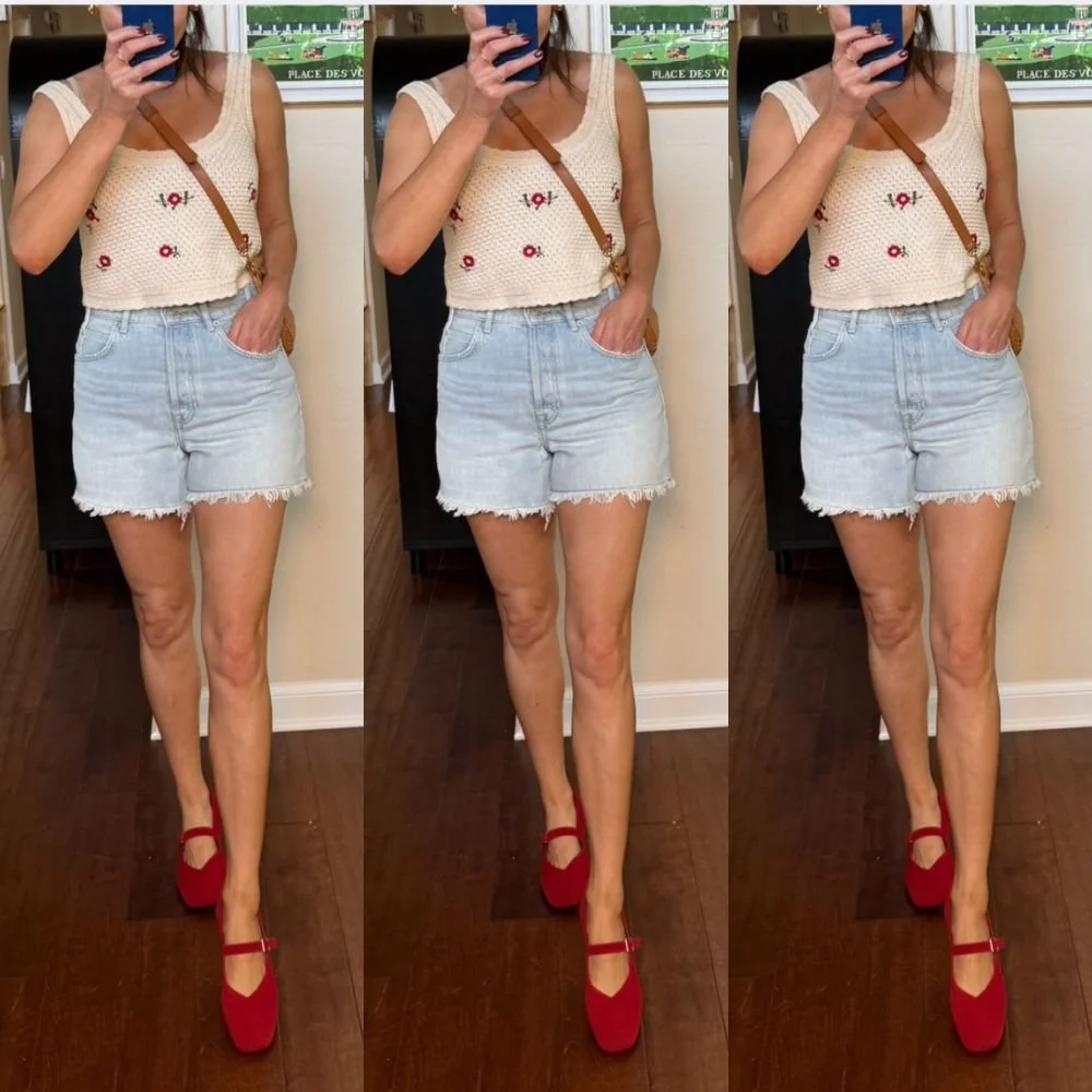 Jean Shorts Are A Young Woman's Game. Can I Pull Them Off At 43?