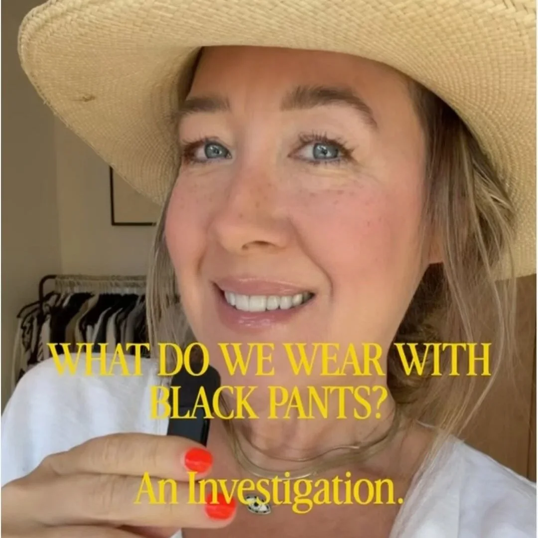 What The Hell Do We Wear With All Our Black Pants? (Copy)