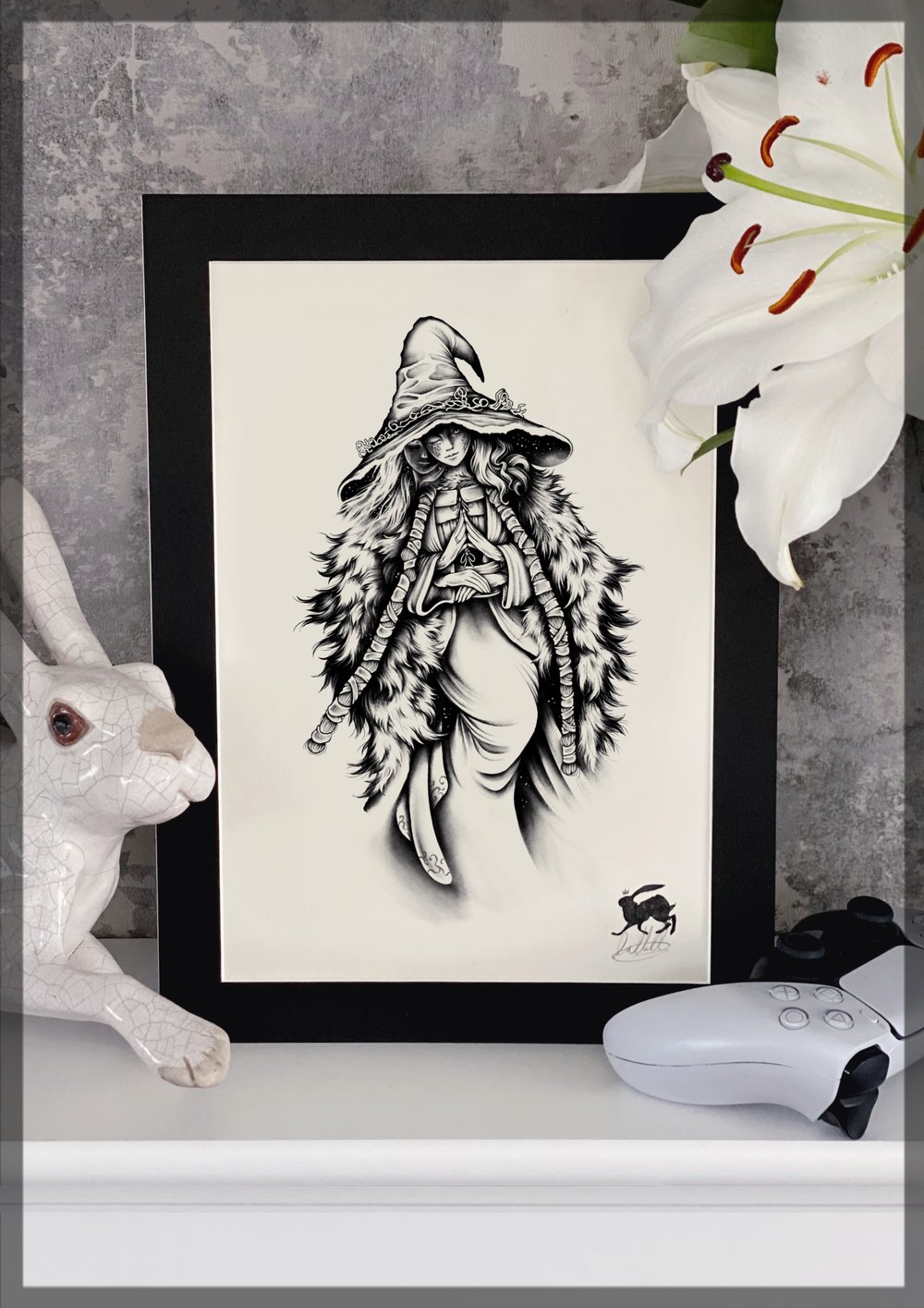 Ranni the Witch Elden Ring Art Print 