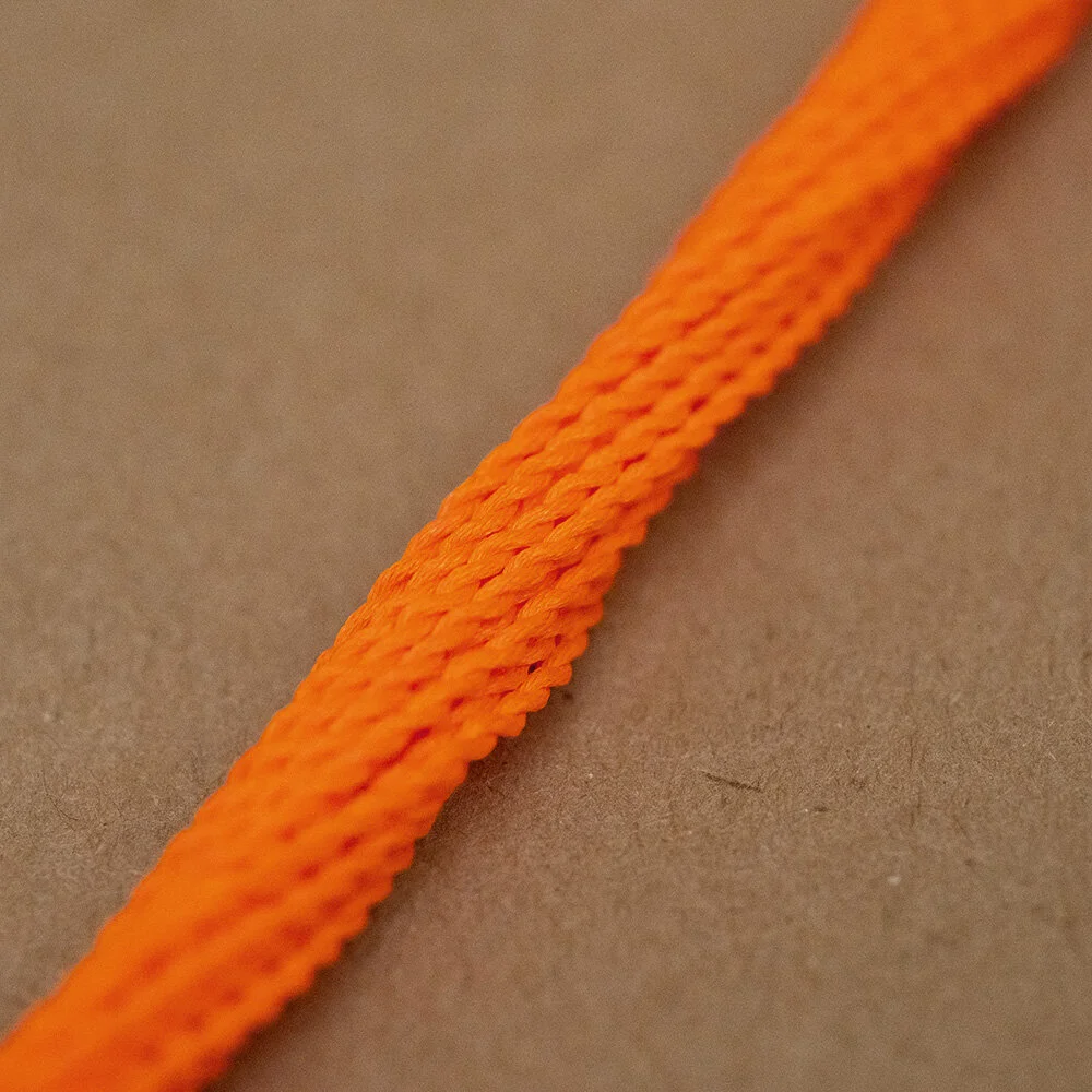 This formula gives you that same ‘squeaky clean’ feeling you get after flossing your teeth or after going to the dentist for your hygiene appointment 😂Equally stiff and zippy-whippy as Draken (same thickness) with added visibility as a result of the fluorescent hue of orange. Over time, the color fades to a more creamsicle hue.