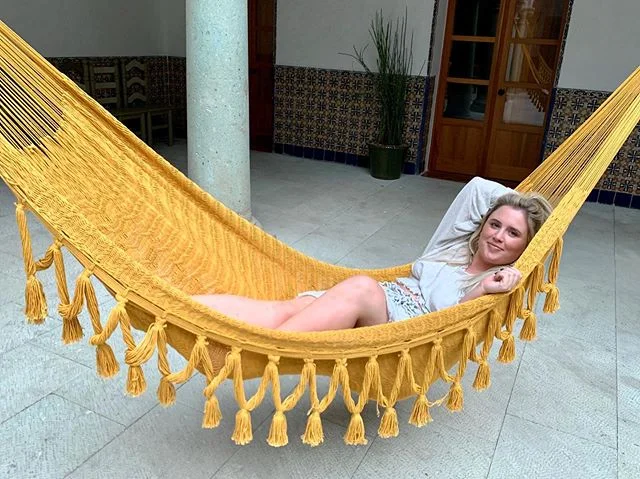 Sunday style...actually you can find me like this until 2020. ✨ It feels so good to slow down. My favorite part of traveling, is staying at boutique hotels where time stands still and true connection can occur, and @granabnb certainly exceeds all tho