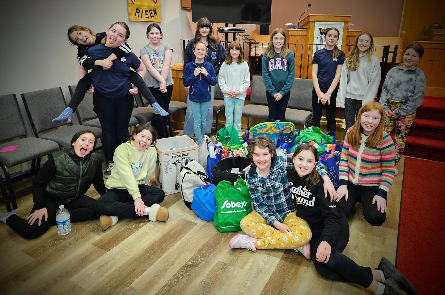 3rd Carter Guides and Pathfinders put together wonderful Spring packages to be donated for Housing Support and Shelter Diversion clients. Thank you for your kindness.