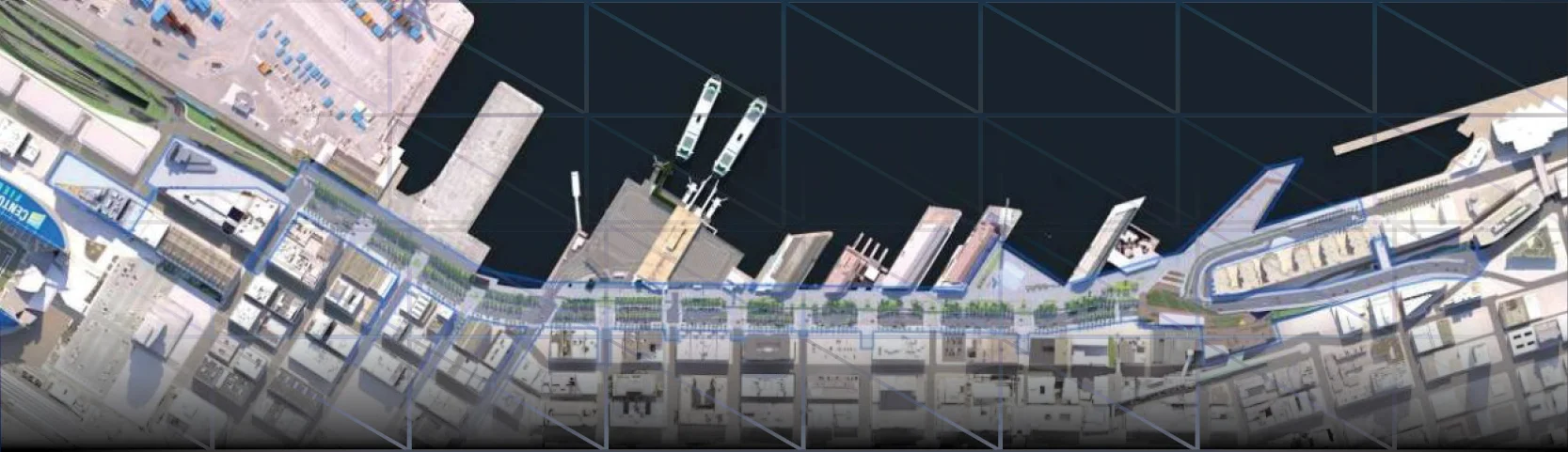 PICTURED ABOVE: Seattle’s new waterfront will begin in Pioneer Square and extend to Belltown before connecting to Myrtle Edwards Park, rivalling San Francisco’s Embarcadero.