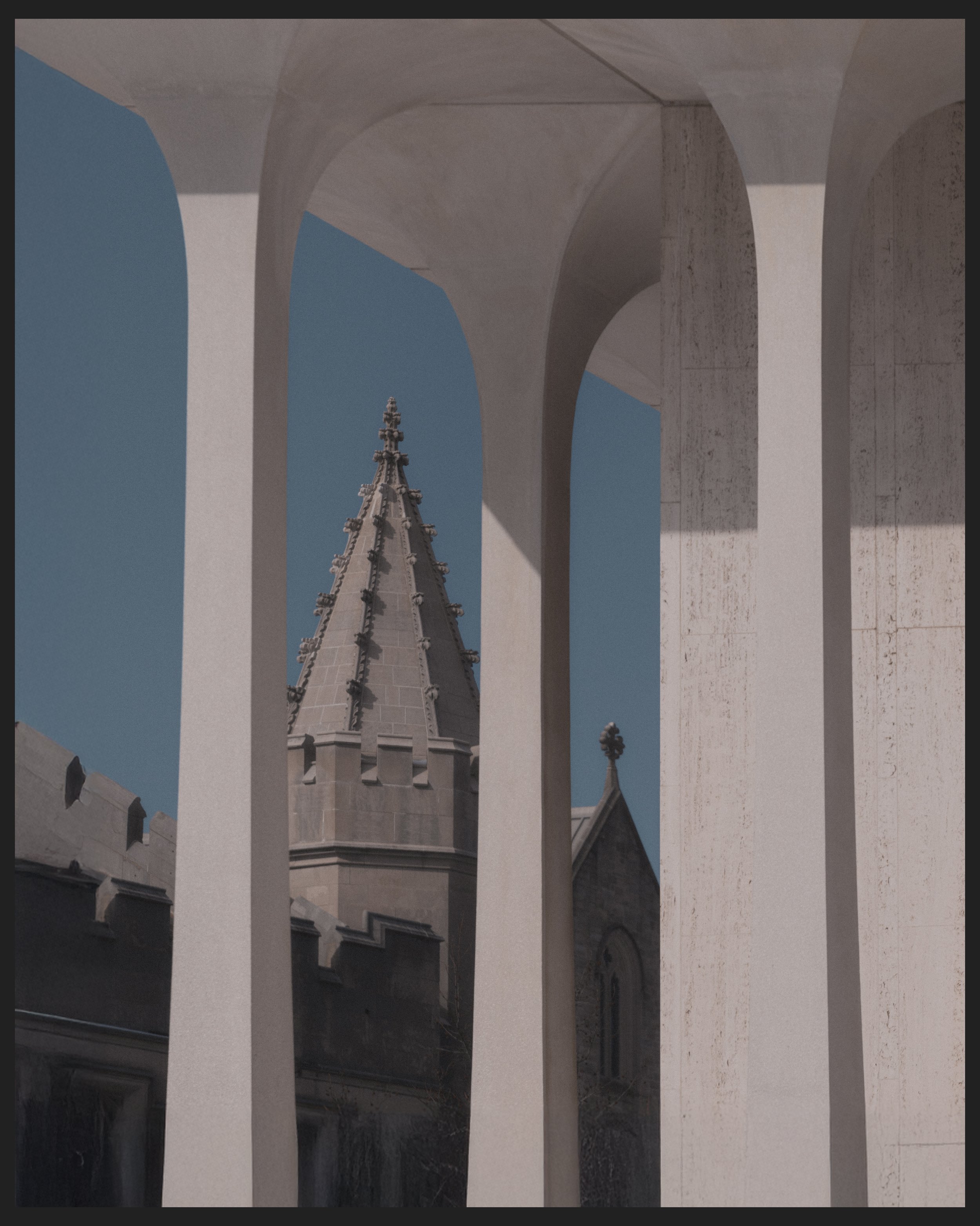 Robertson Hall, designed by Minoru Yamasaki in 1966, Renovated by KPMB Architects in 2020