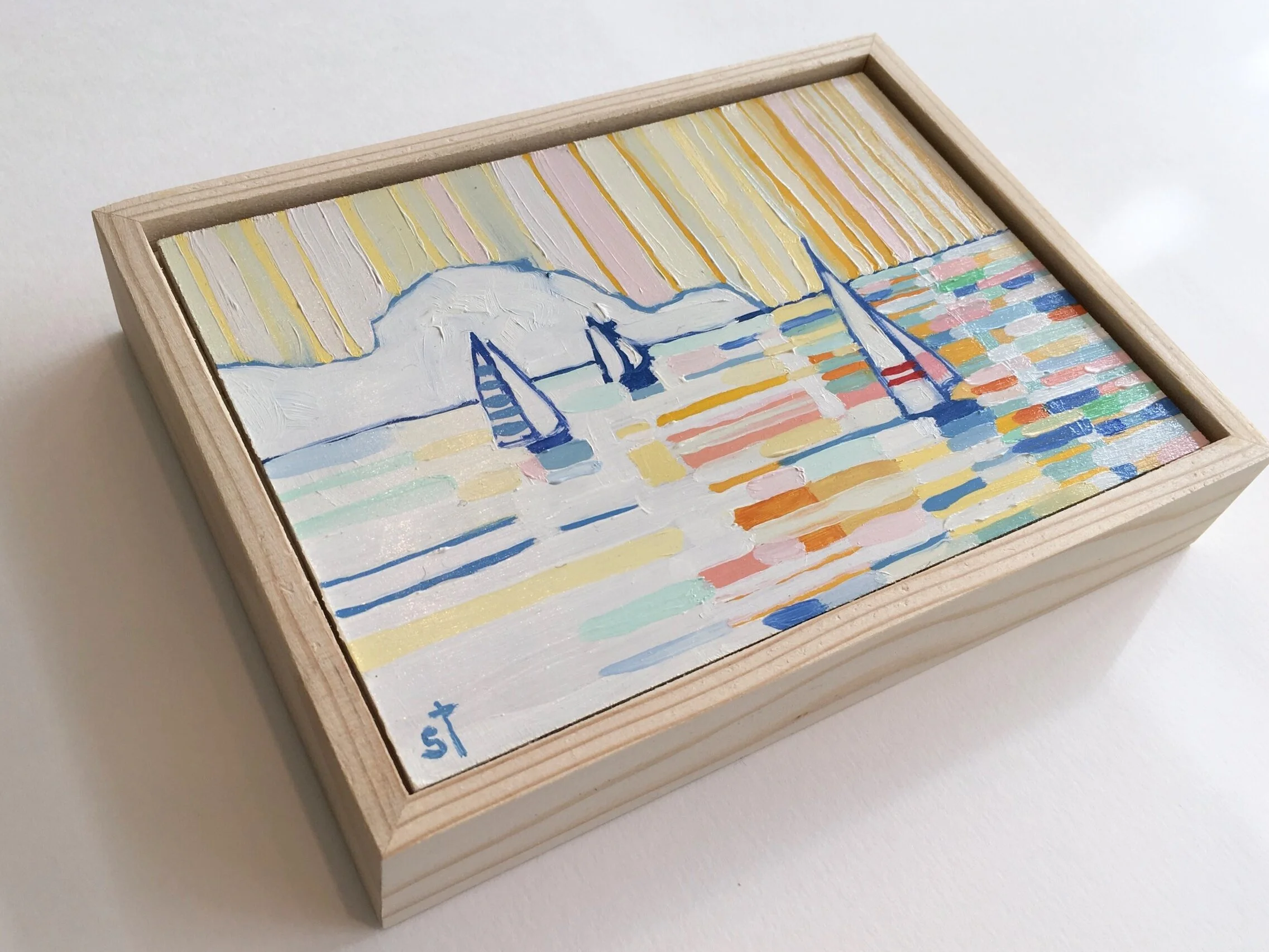 Stefanie Togni sailboat painting