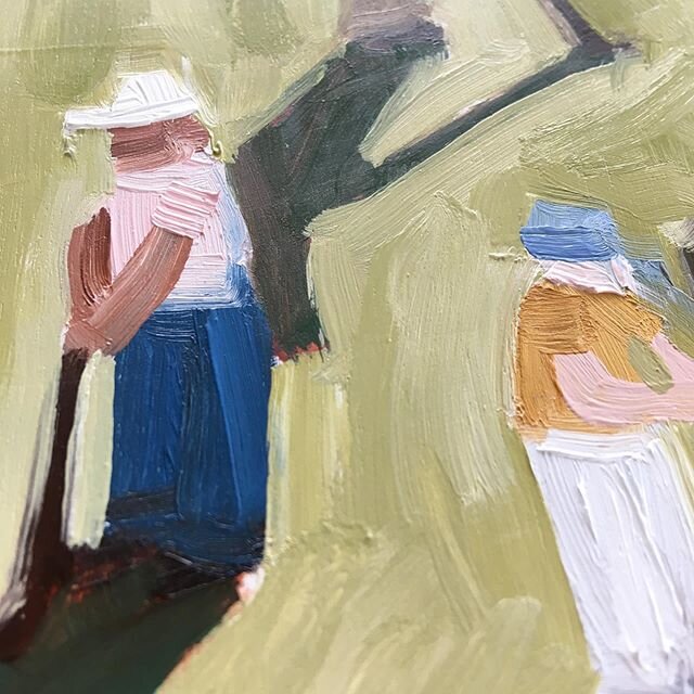 I&rsquo;ve got golfers coming out of my ears! Actually, that&rsquo;s a bit of an exaggeration - I only have three new little golfer paintings, but they&rsquo;ll be up in my shop soon. 😉

That makes 26, 27, and 28 of 100 paintings for my brother.❤️