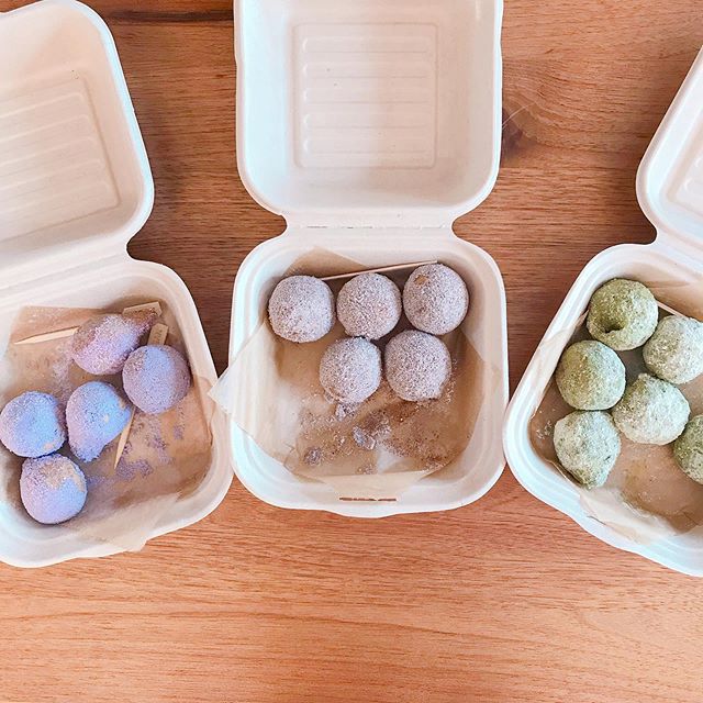 Y&rsquo;all, #mochi #munchkins are a thing and I am way ok with that. 🍩