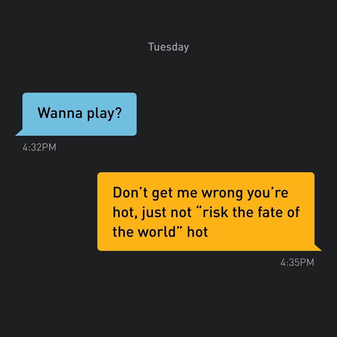 Grindr Chat: Quarantine Edition — BLOOP