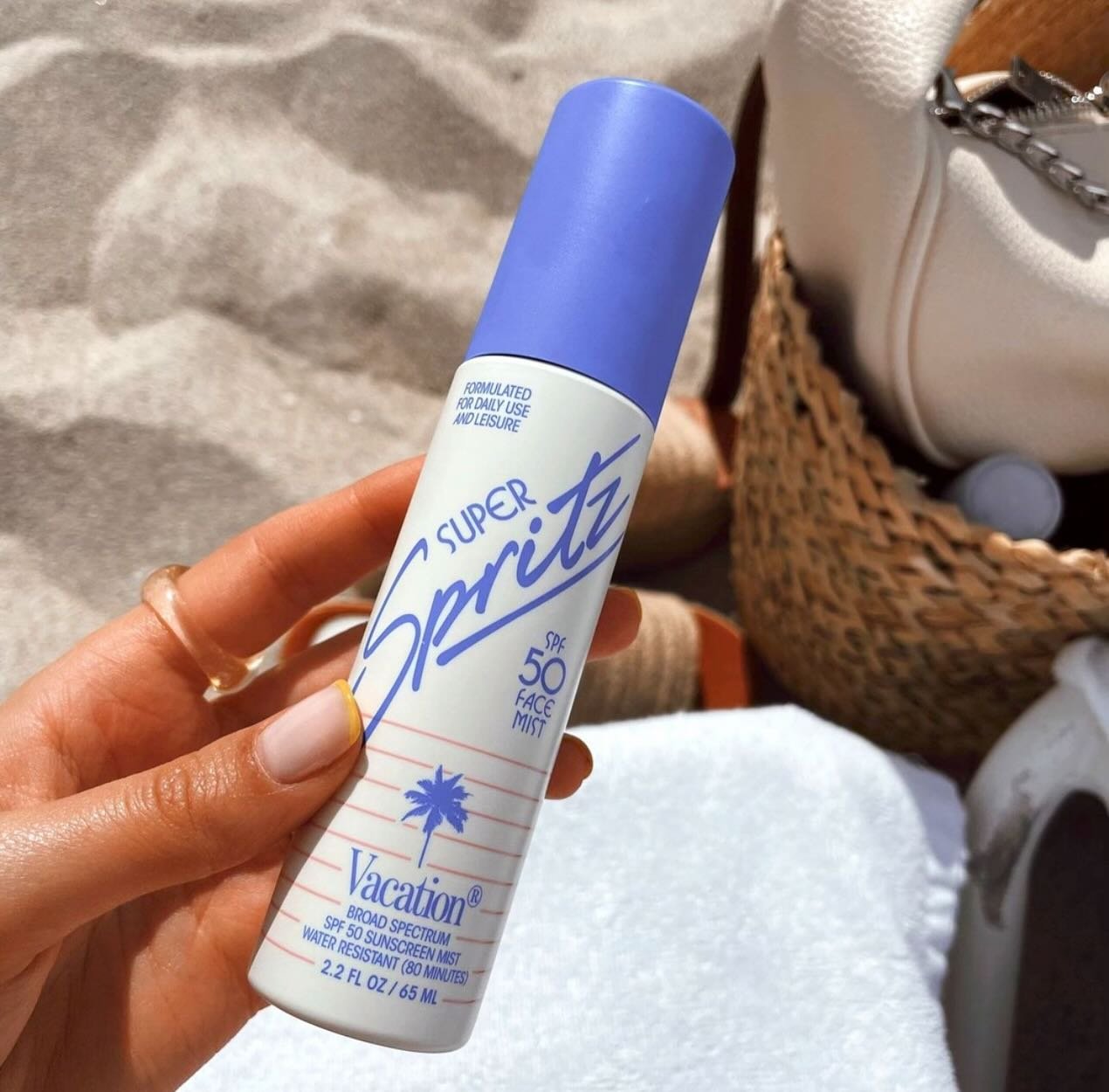 Soak up the sun safely with Vacation, Spritz Sunscreen! ☀️Stay protected and glowing all day long with this lightweight and refreshing formula. 

#VacationReady #SunscreenEssentials #spf #littlerocksmallbusiness #suncare #reapplysunscreen